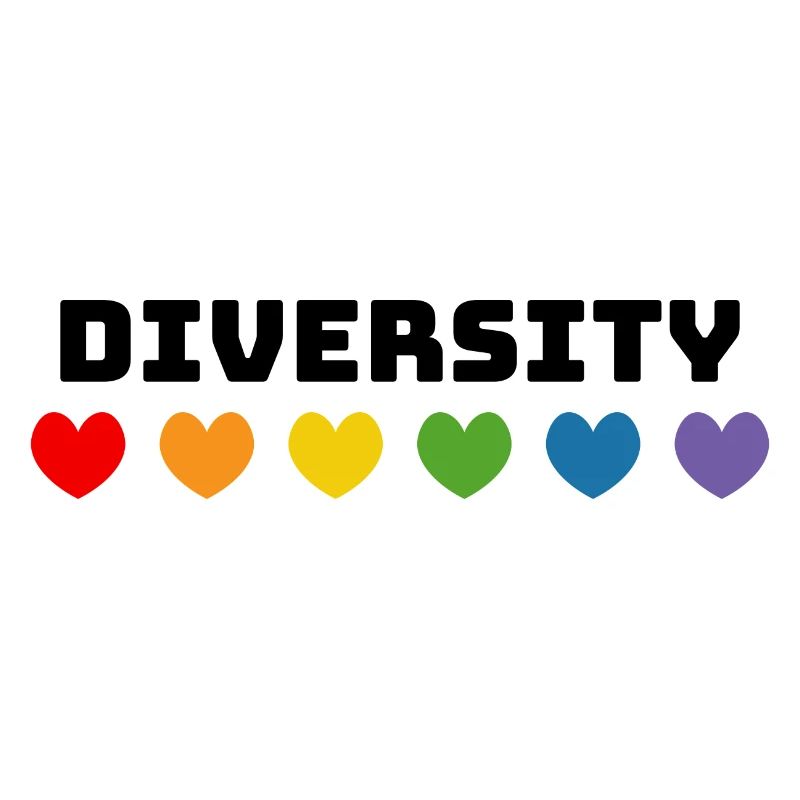 Regenbogenherzchen Diversity LGBT lgbtqi queer