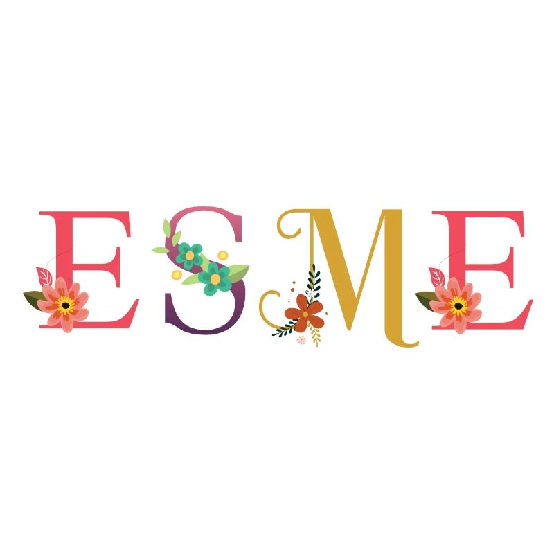Nom ESME fleuri