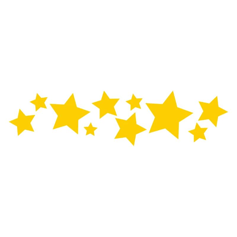 Straight Cute Star Border