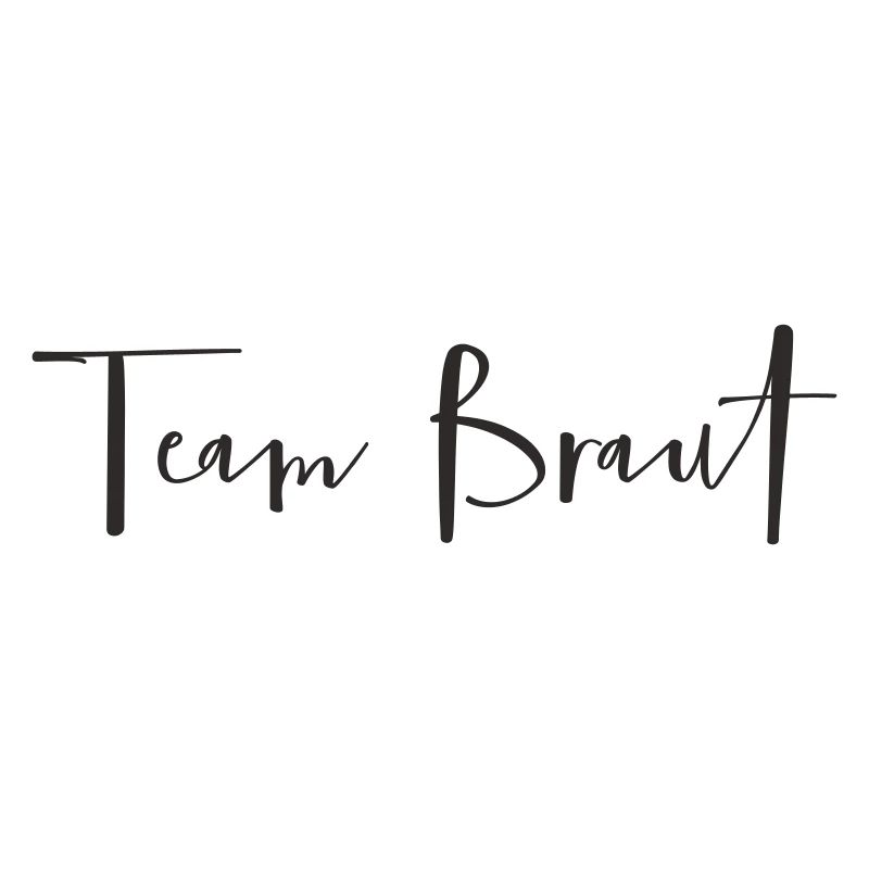 Team Bride – Funny Bachelor Party Text Design
