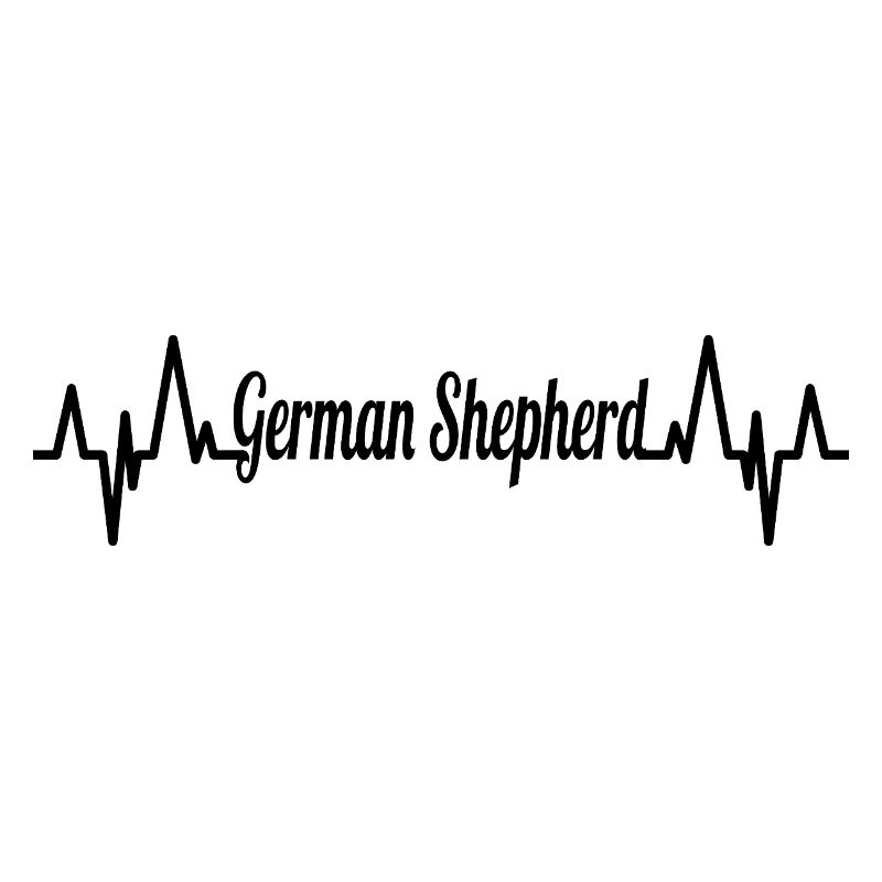 German Shepherd ECG Heartline