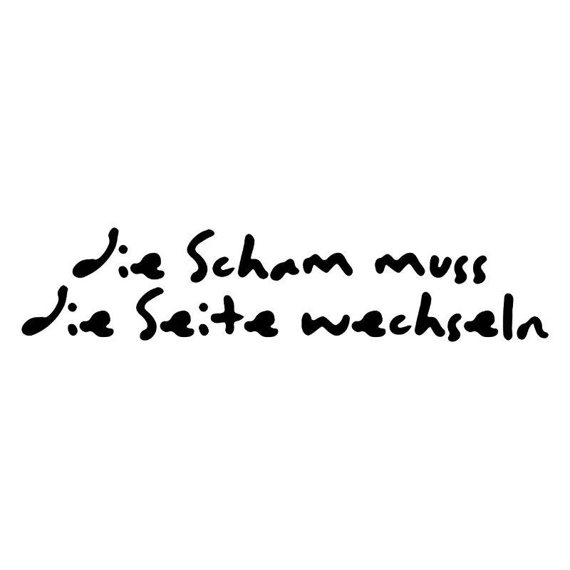 Die Scham muss die Seite wechseln