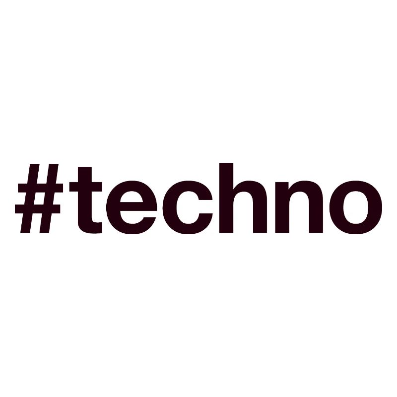 TECHNO Hashtag