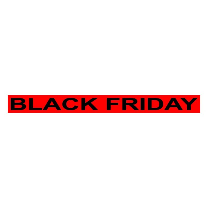 Black Friday red stripe