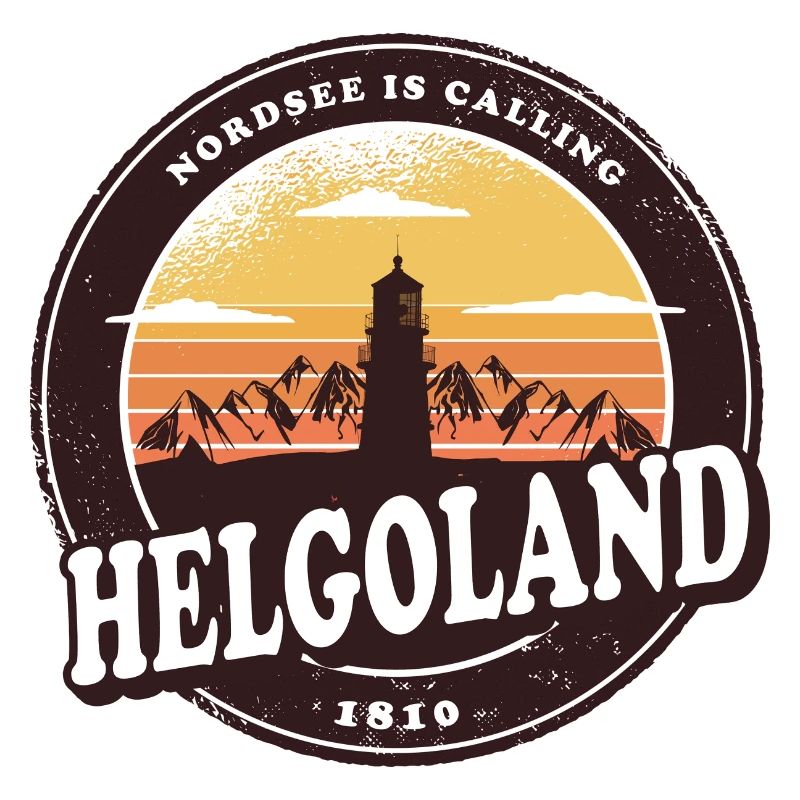 Helgoland Sunset Design / Idée cadeau
