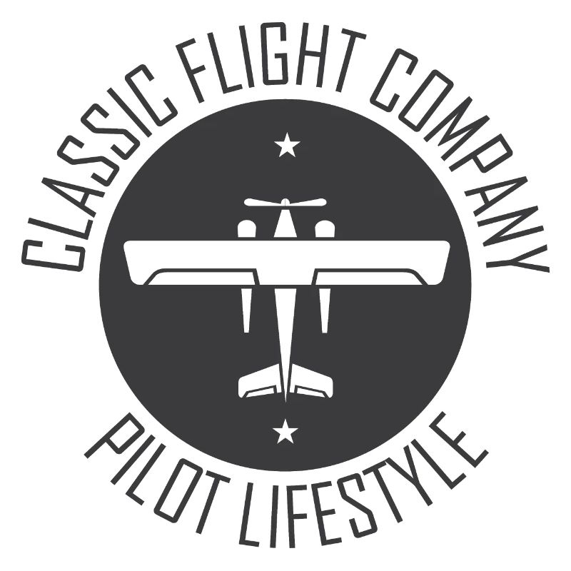 Flugzeug Symbol Fliegen Pilot Piloten Klassiker