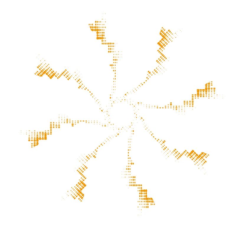 Firework pixel gyroscopic wind turbine