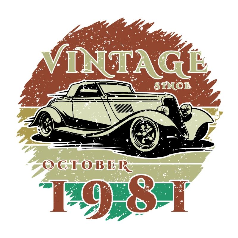 44th Birthday - Classics - Vintage since 10/1981