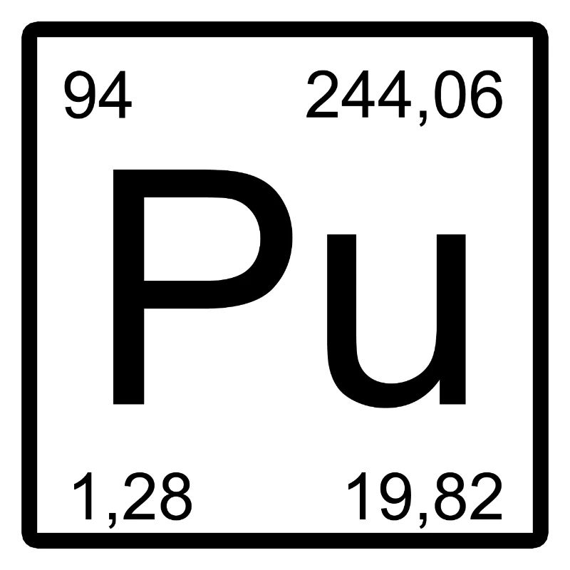 Pu Plutonium Element Design