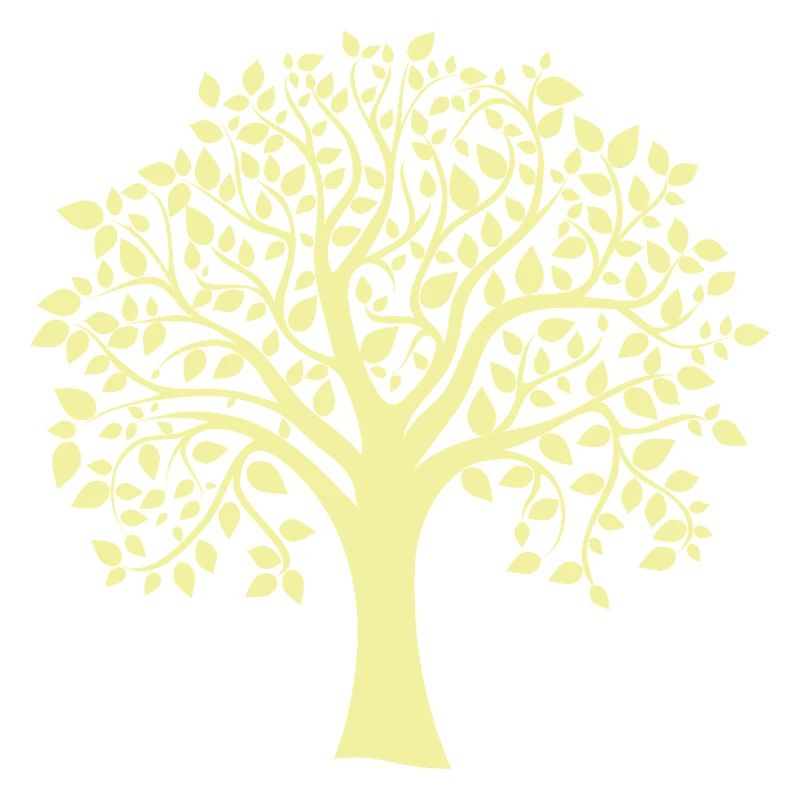 Icon Yellow Jumbo Tree Print Silhouette