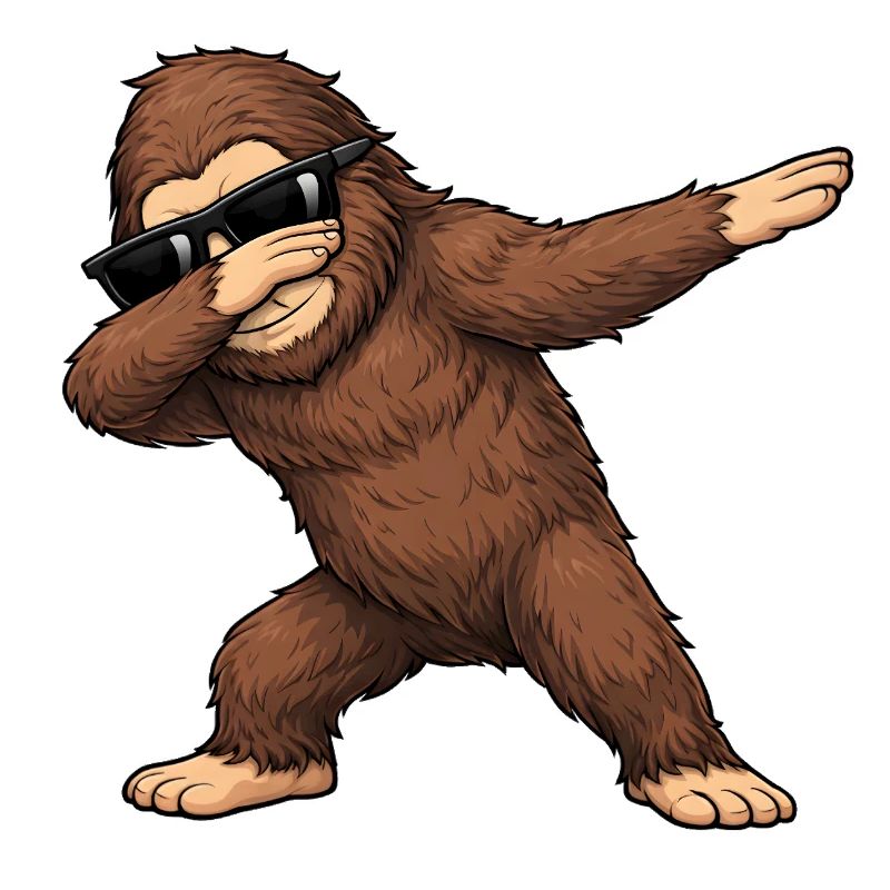 Dabbing Big Foot