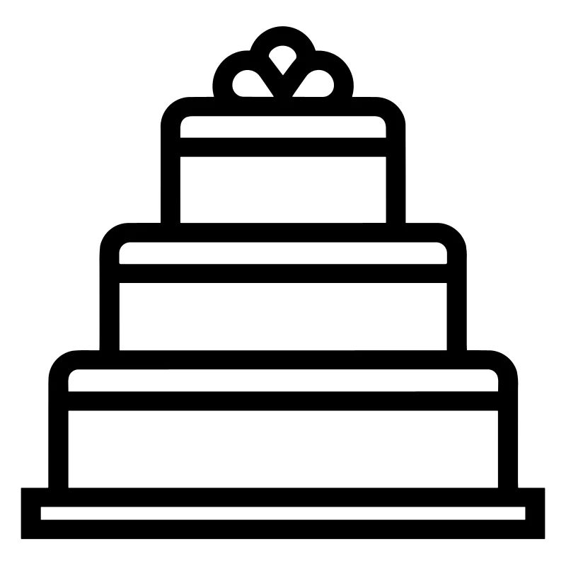 gâteau de mariage