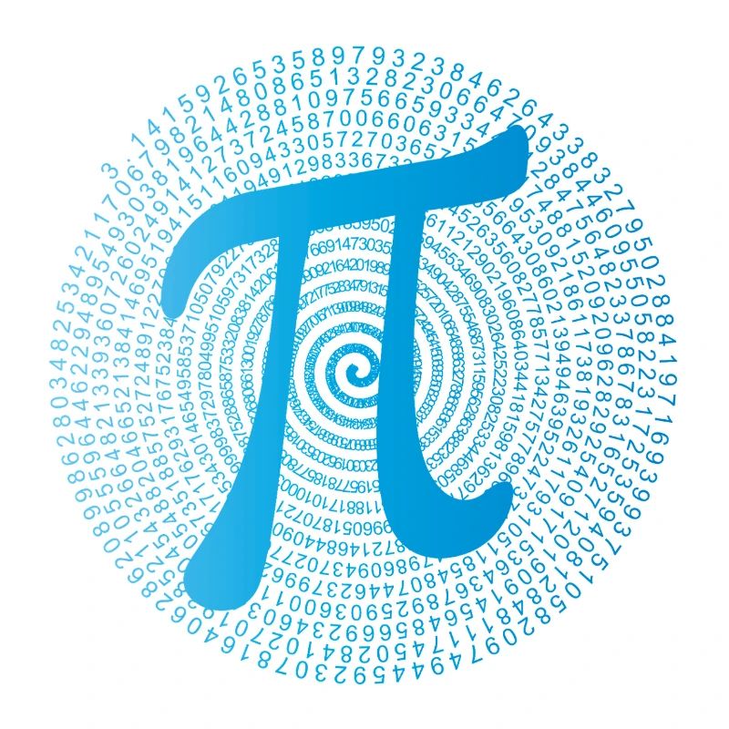 π (pi) in Data Spiral