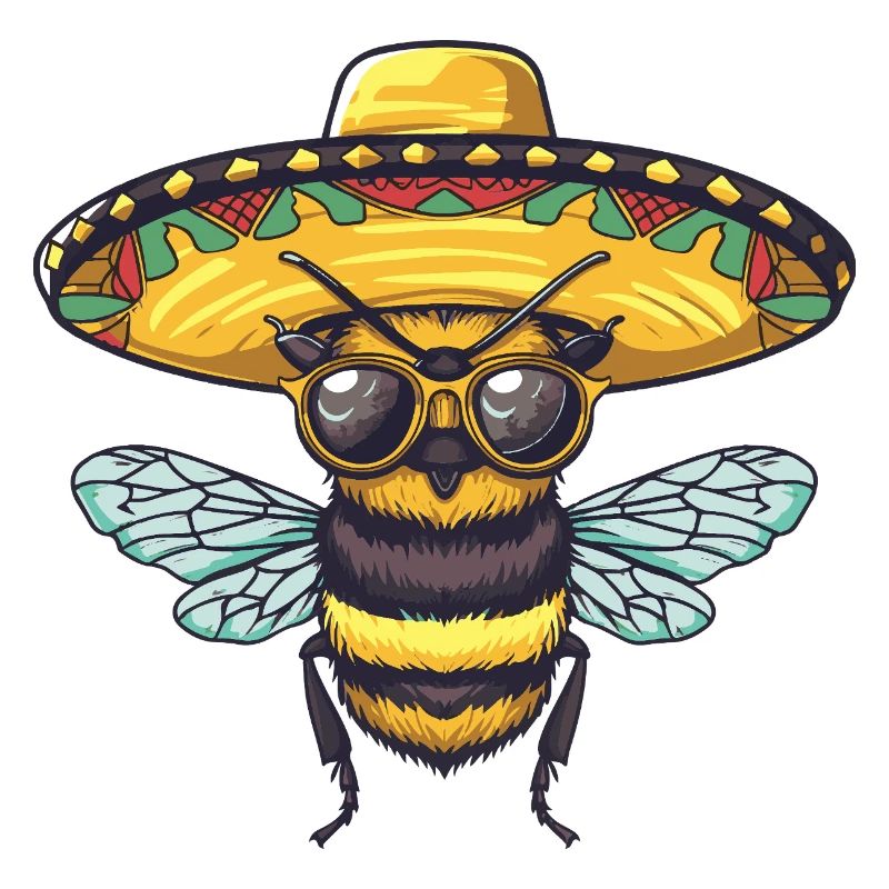 Bee Funny Sombrero