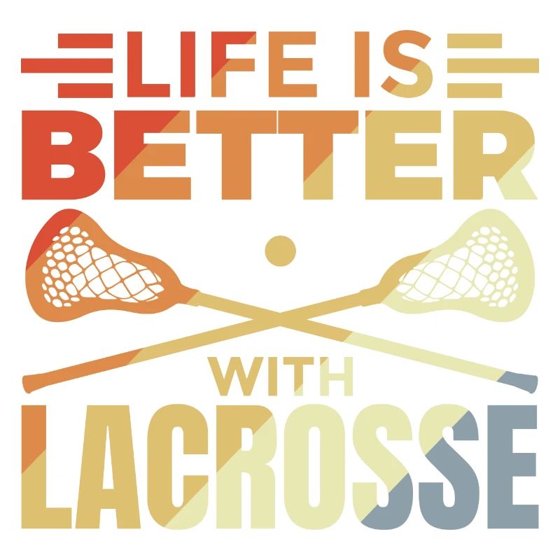 Vintage Lacrosse Slogan