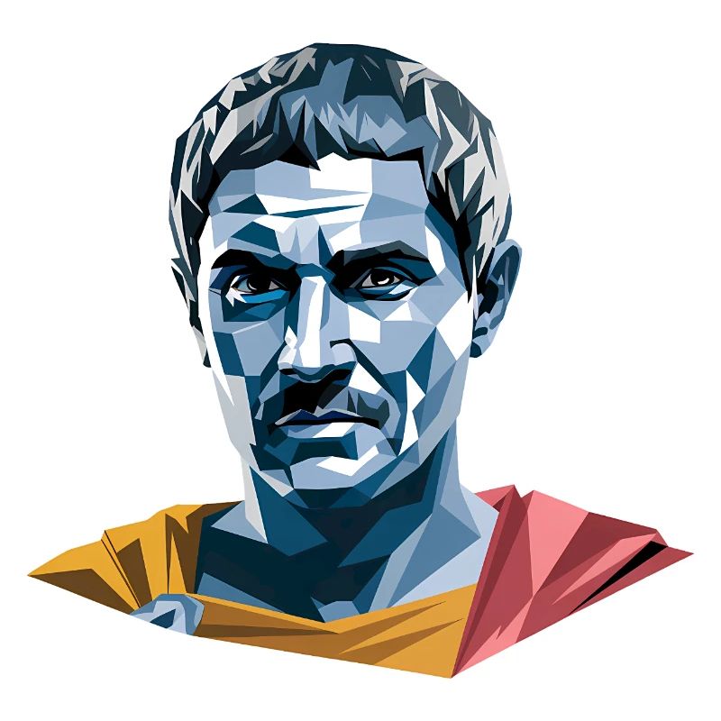 Caesar - Cool History Logo