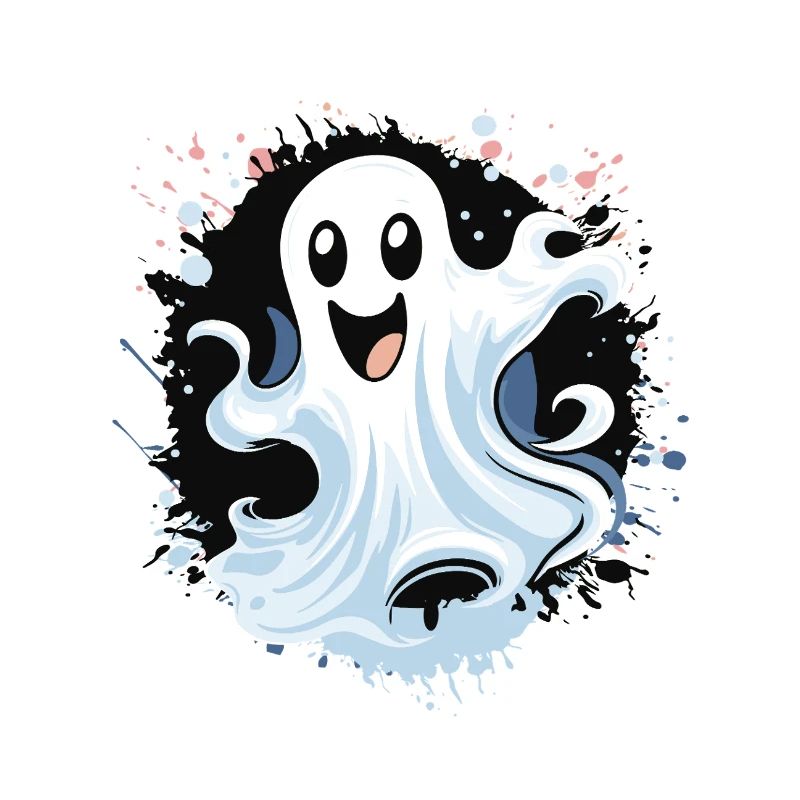 Cheerful Ghost Splash