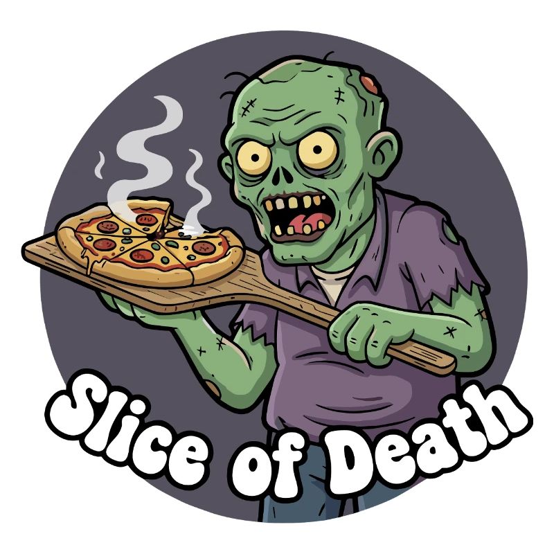 Zombie Pizza Slice