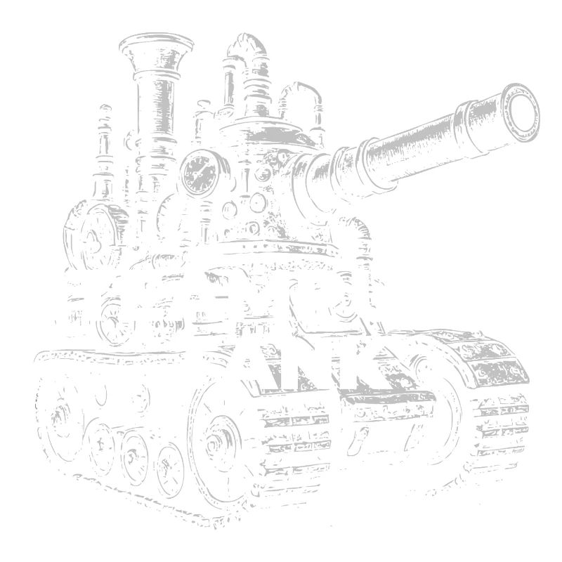 Steampunk Tank Gearwork Print