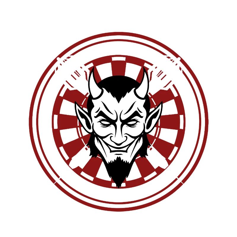 DARTS, DARTBOARD AND DEVIL 