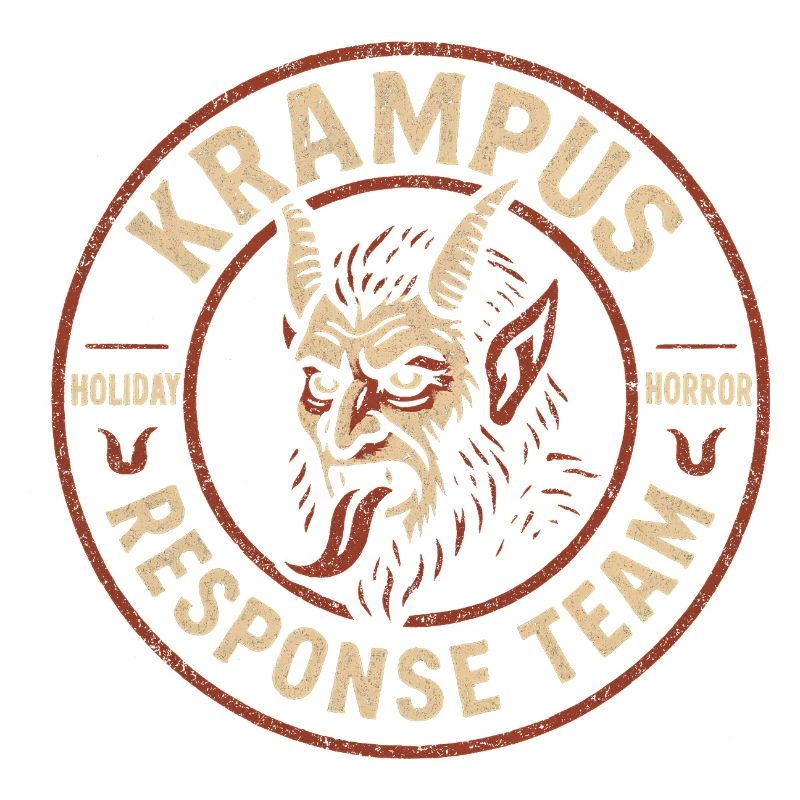 Krampus-Einsatzteam Lustiger Kryptid Krampus