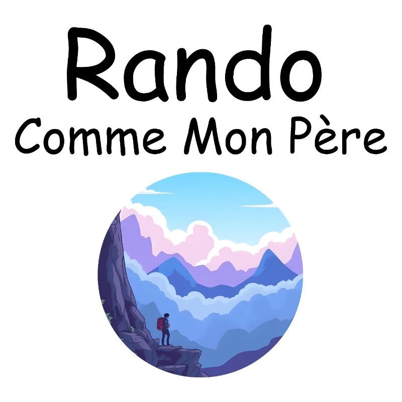 Wanderer auf der Himmlischen Klippe Rando Comme Mon