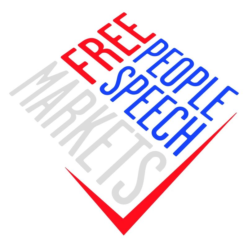 Marché de la liberté d’expression Peuple Libertarian Freedom Logo