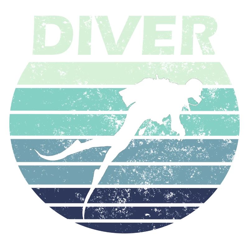 Diver diving
