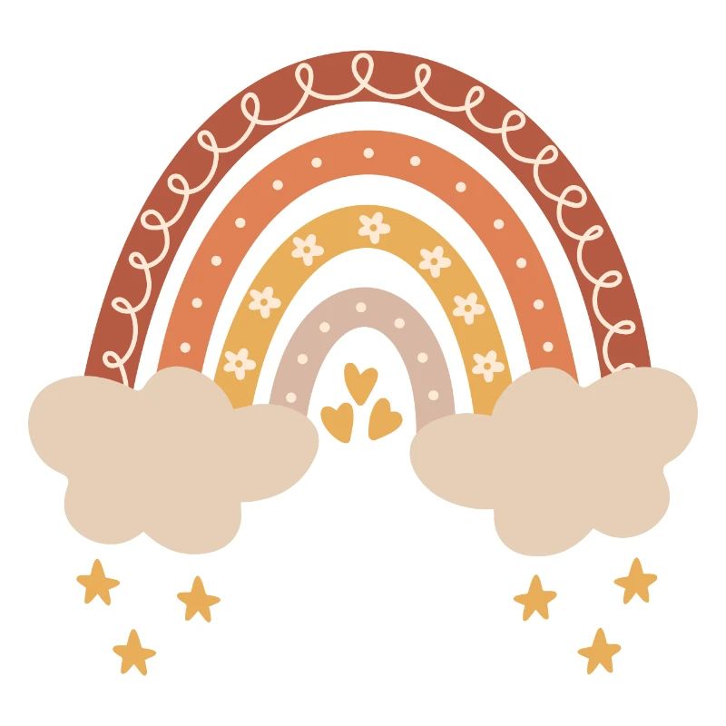 Boho Regenbogen Baby Junge Mädchen Geburt Geschenk