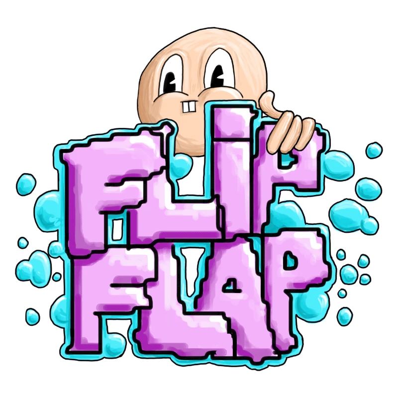 Fun Graffiti Bubble Flip