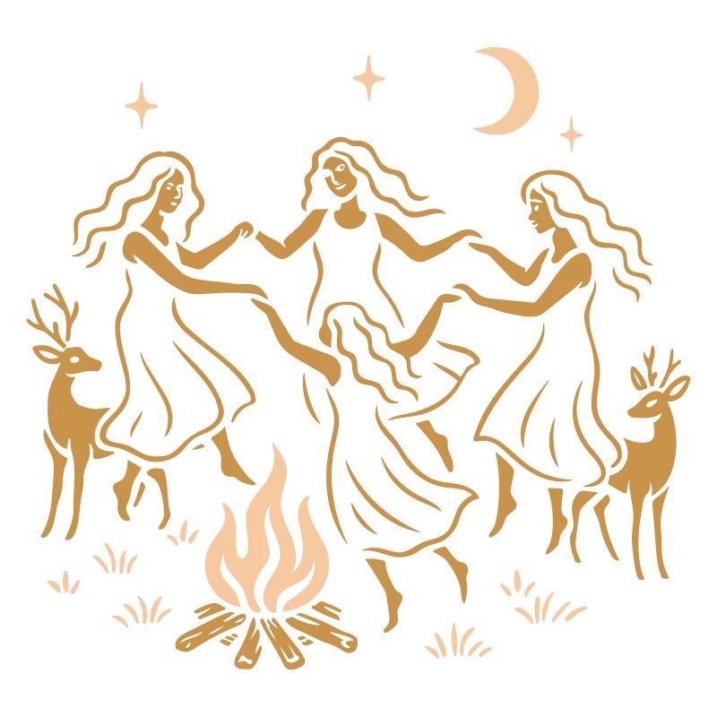 Witchy Summer - Danse du solstice d’été autour du feu