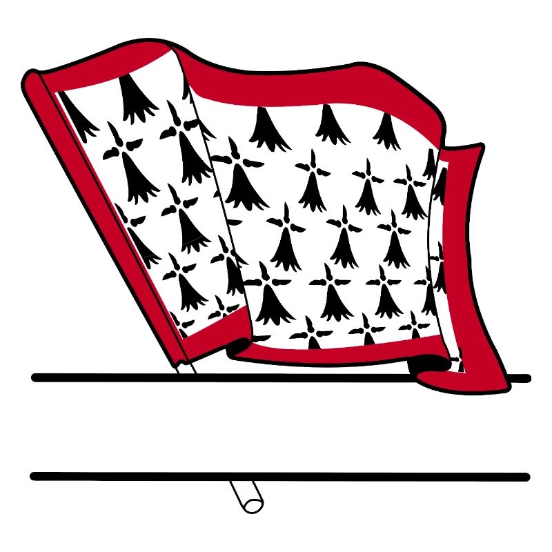 Espace textuel du drapeau Limousin
