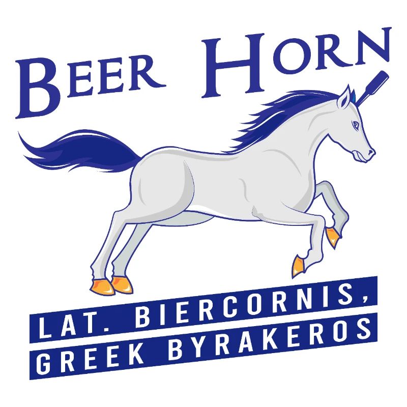 Beer Horn - Beer Unicorn True Mythical Creatures
