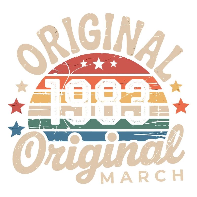Anniversaire Mars 1983 Édition Limitée Retro March