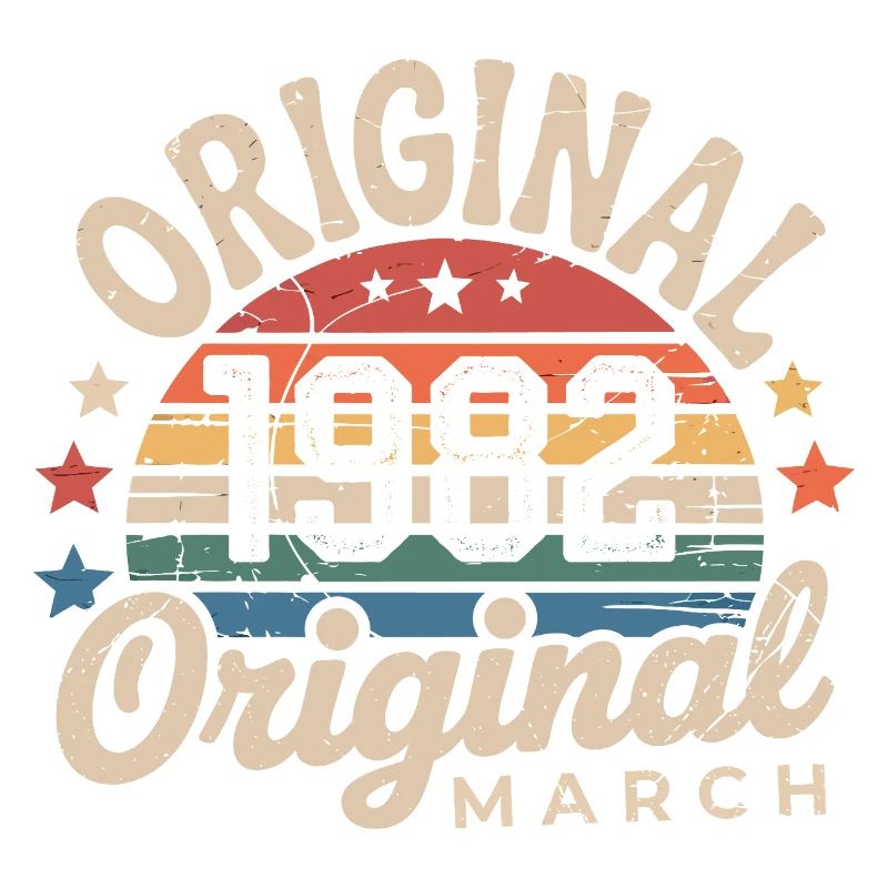 Anniversaire Mars 1982 Édition Limitée Retro March