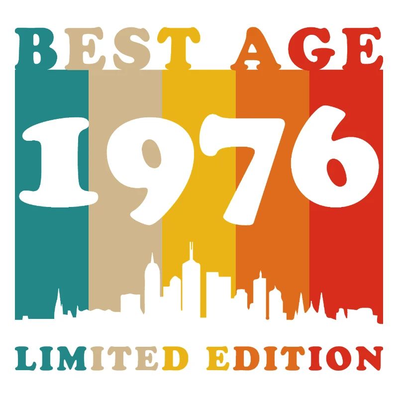1976 Vintage Retro Geburtstagsgeschenk