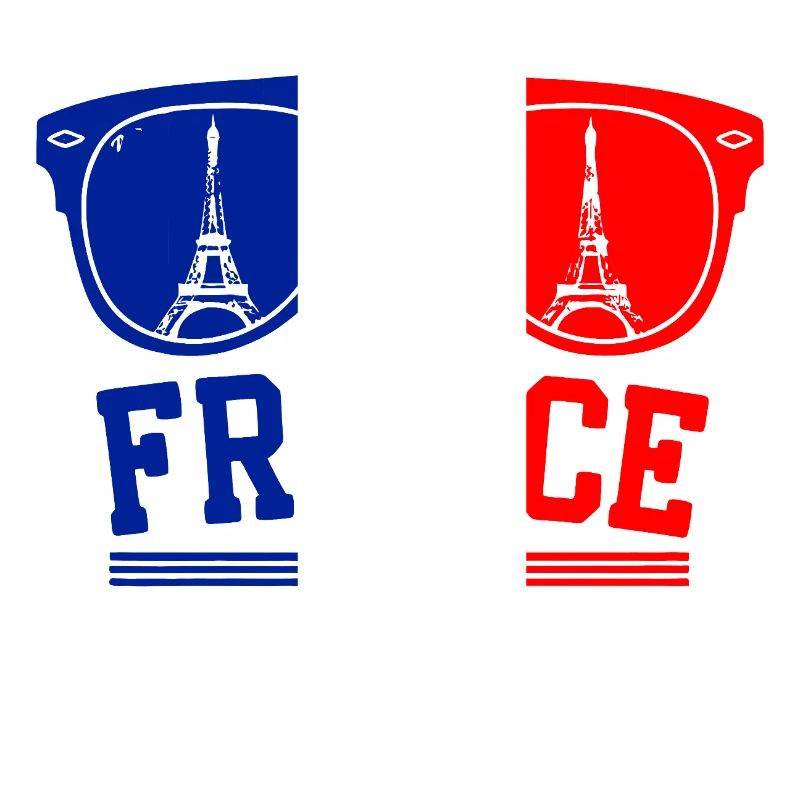 France 2026 Eiffel Tower Glasses