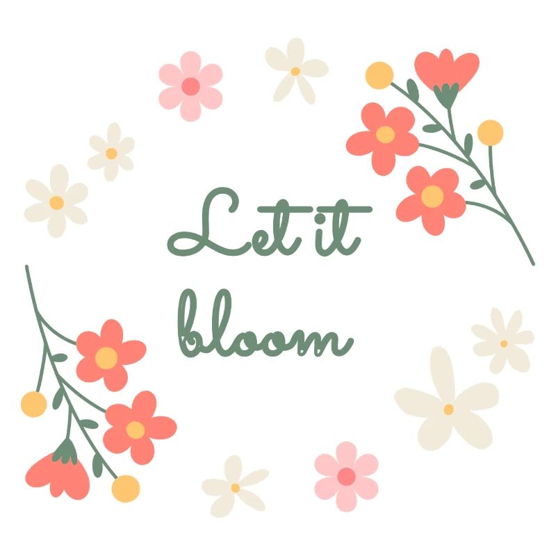 Ça sent le printemps, délicate illustration de marguerites
