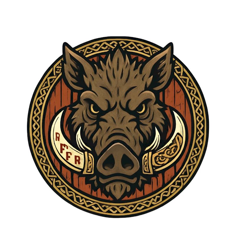 Wikinger Eberemblem