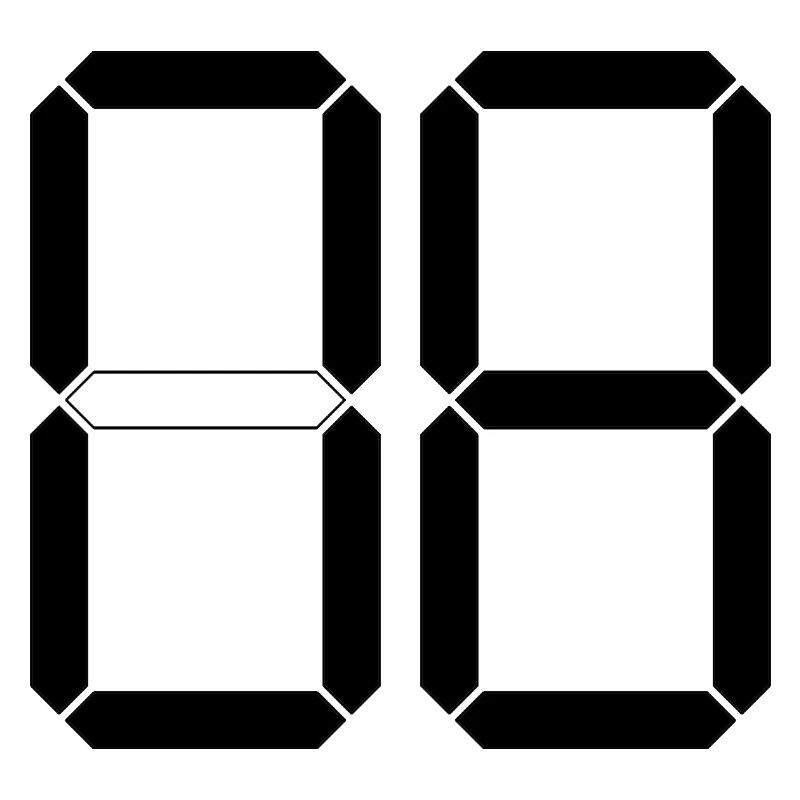 NUMÉRO 08 Zéro Huit Cadeau d’anniversaire numérique
