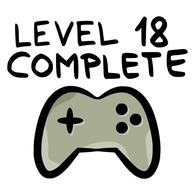 Level 18 completed 18th birthday