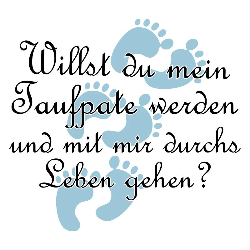 Taufpate Pate Gedi Farbe frei wählbar Geschenk