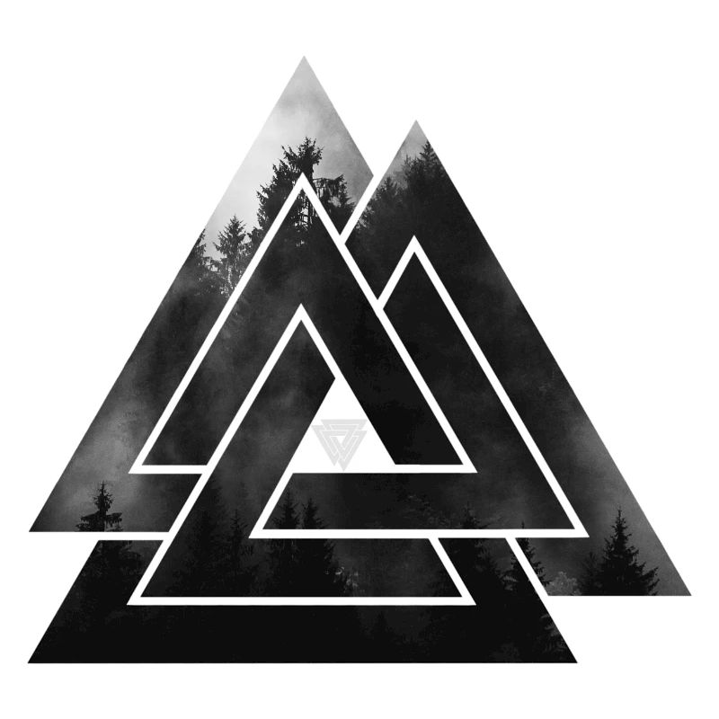 Valknut viking symbol