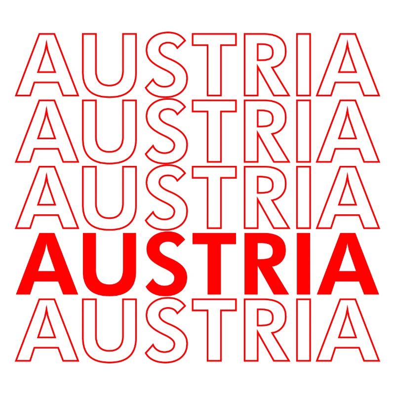 Austria Neon Overprint Pattern