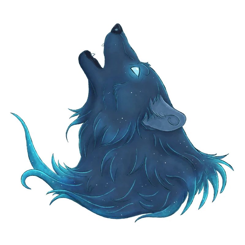 Heulender blauer Wolf - Guide Loup Bleu