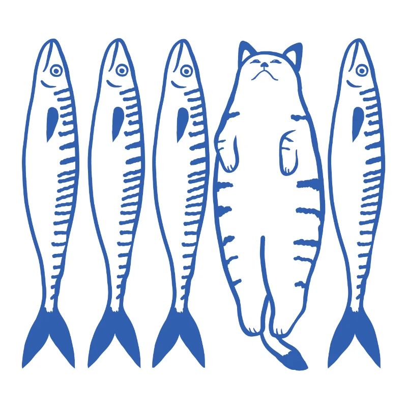 chat blanc et companie