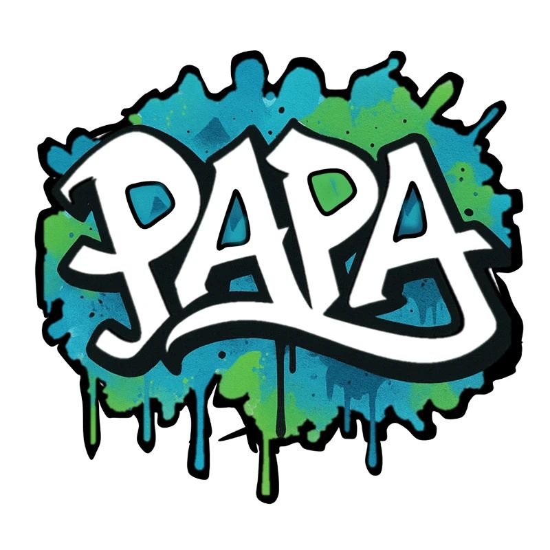 Graffiti Style Dad T-Shirt Design