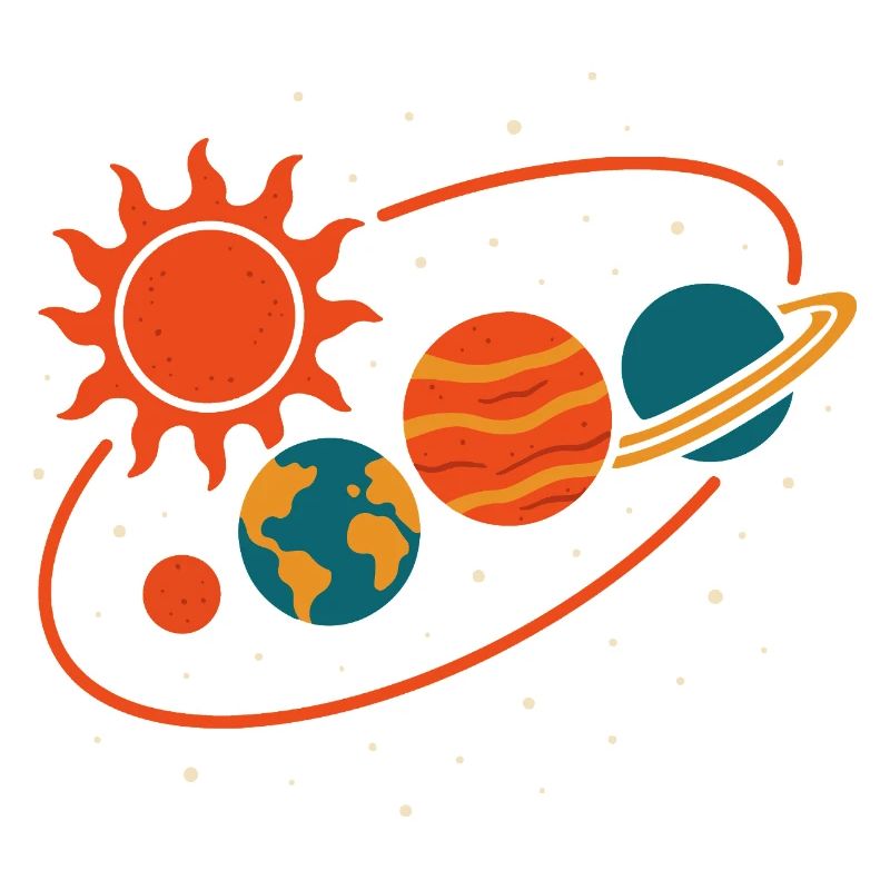 Erkunde Planeten Sonnensystem Universum Spaß