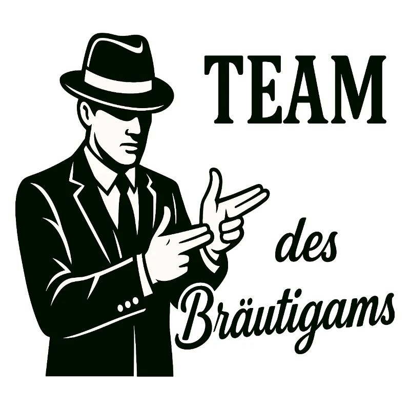 Groom's Team Logo Tee