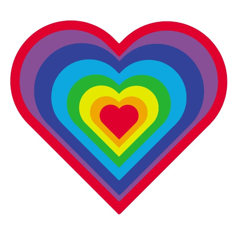 Rainbow Heart